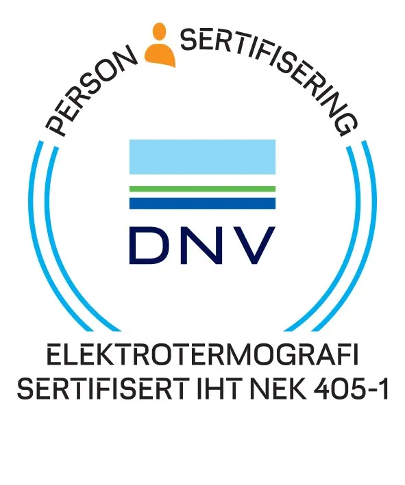 DNV Elektrotermografi NEK 405-1 DNV Elektrotermografi NEK 405-1 • Fokus Elektro